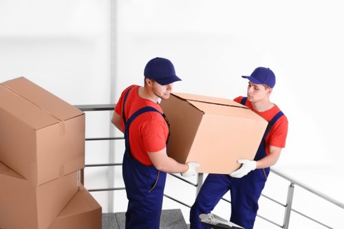 Man with van service helping with a Battersea local move