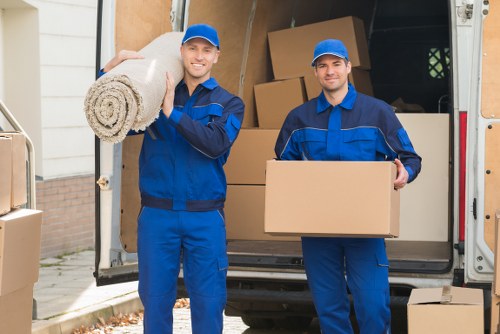Office removals and commercial moving transport