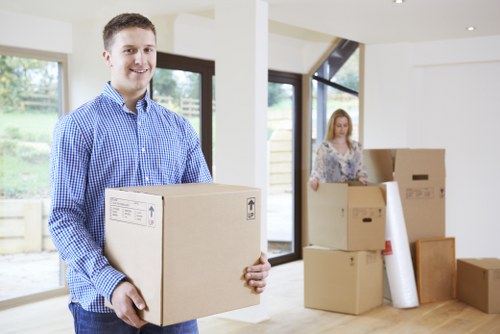 Medium removal truck for flat and office moves in Battersea