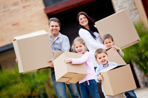Business and residential removals van support in Battersea