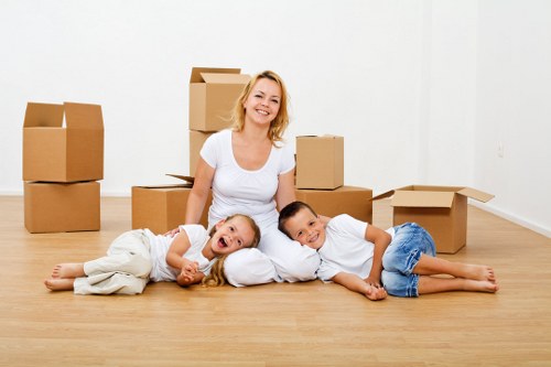 Professional Battersea man and van service handling belongings safely