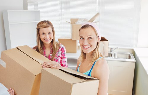 Packing and furniture loading service for a Battersea home move
